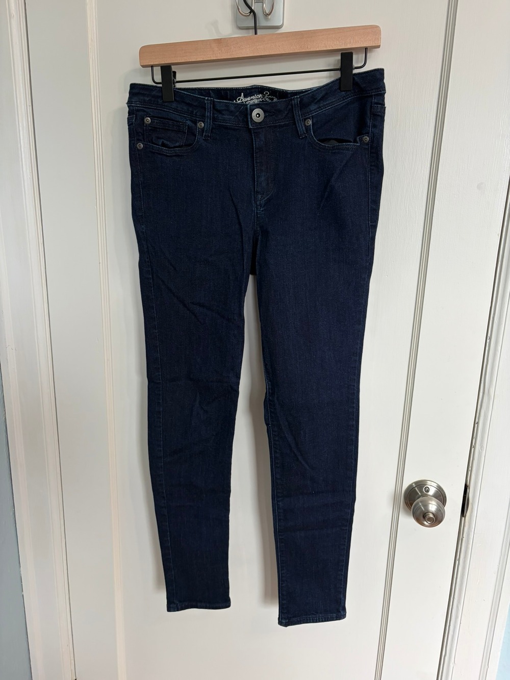 American Rag Cie Skinny Jeans Dark Wash Sz 7 Juniors
